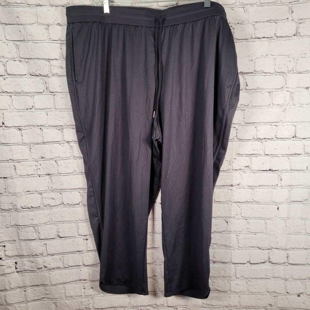 Halara‎ Joggers Women 3X Black New Activewear Pet Hair Resistant Pants 02949856